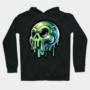 Green Slime Skull Hoodie